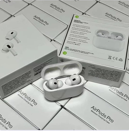 AirPods Pro 2nd generation earbuds and packaging